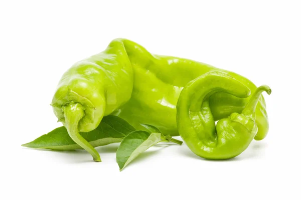 Groene paprika 's — Stockfoto