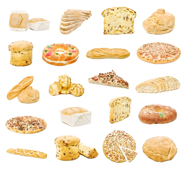 Handgjorda bröd och konditorivaror — Stockfoto