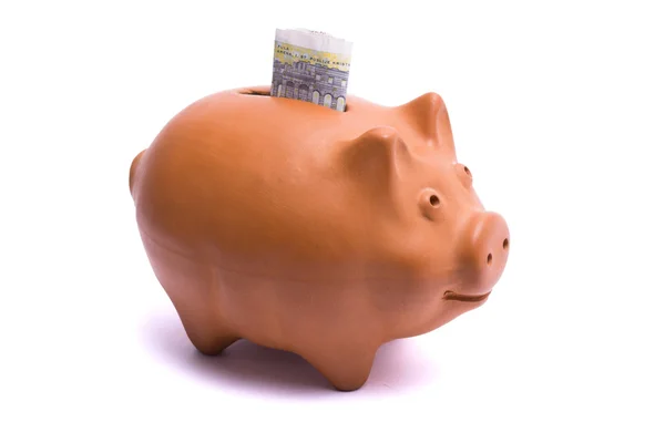 Piggy-bank money — Stock Photo, Image
