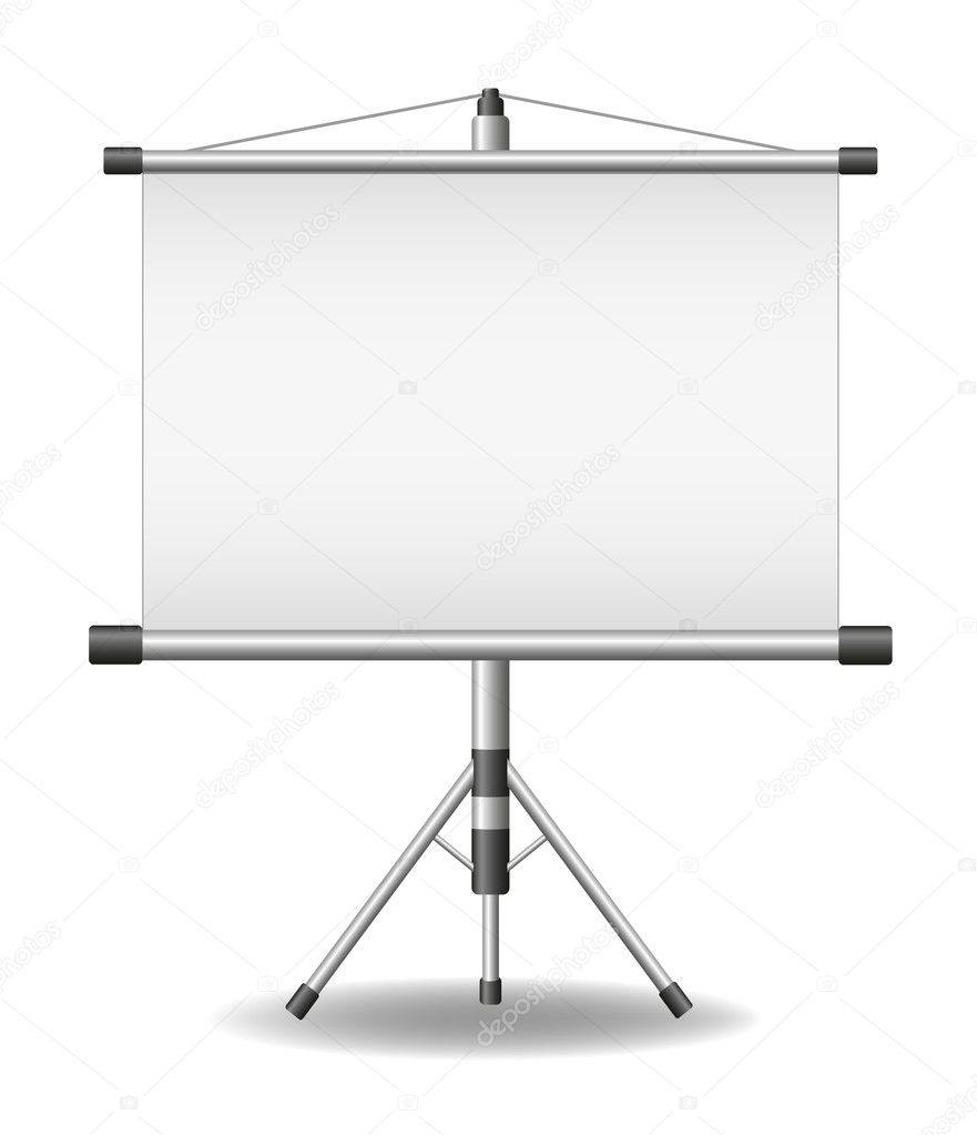Projection screen (projector roller screen)