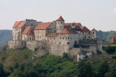 Castle of Burghausen clipart
