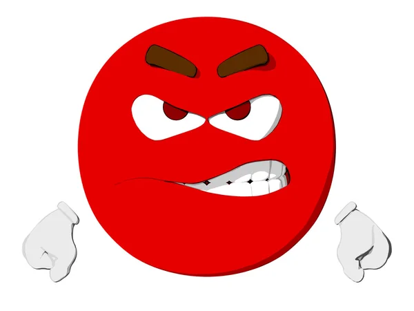 Emoticon Rage — Stock Photo © GBREAL #6852278