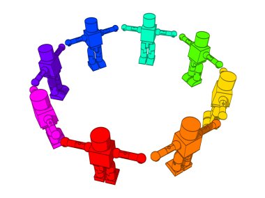 Unity Through Diversity clipart