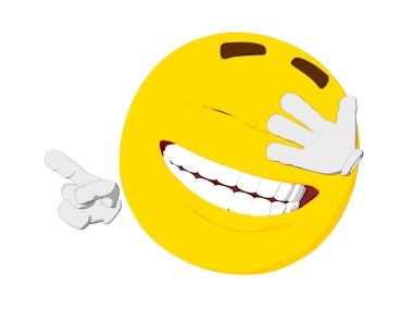 Emoticon Laughing clipart