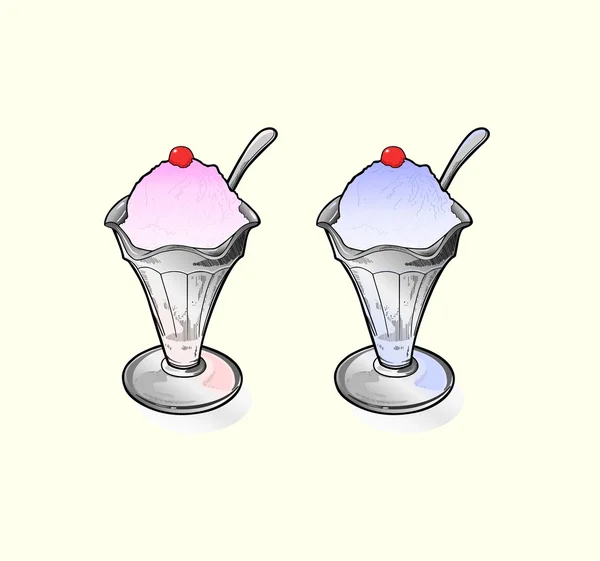Dessert — Image vectorielle