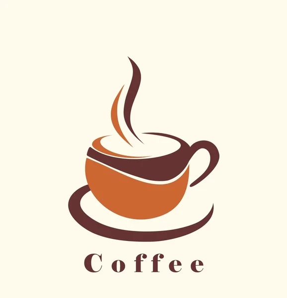 Icona del caffè — Vettoriale Stock