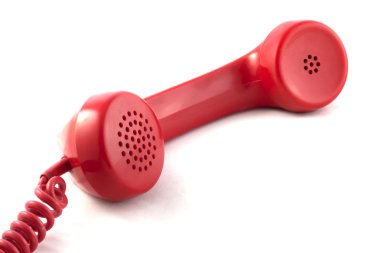 Isolated handset clipart