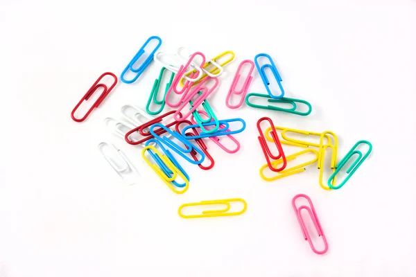 stock image Isolated paper clips