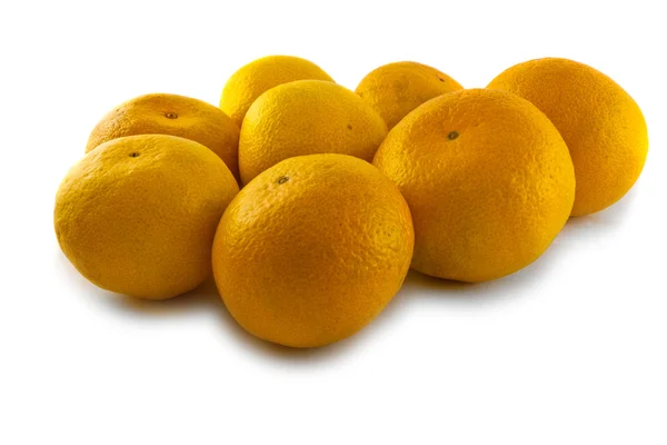 Stock image Eight tangerines