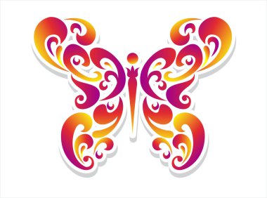 Vector Butterfly clipart