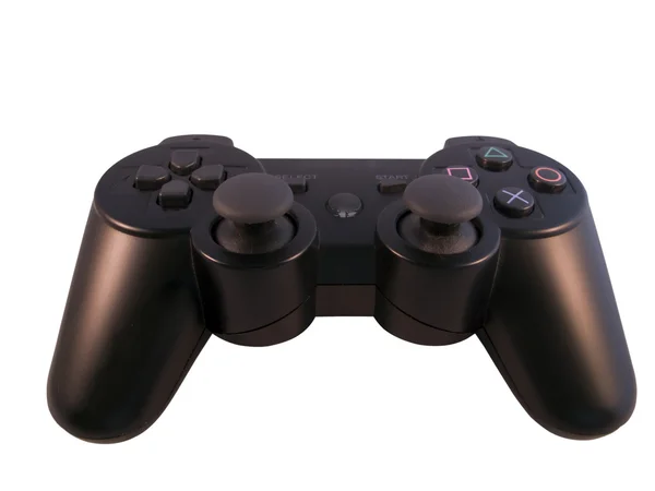 PS3 drahtloser schwarzer Controller — Stockfoto