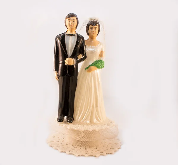 stock image Wedding cake statue