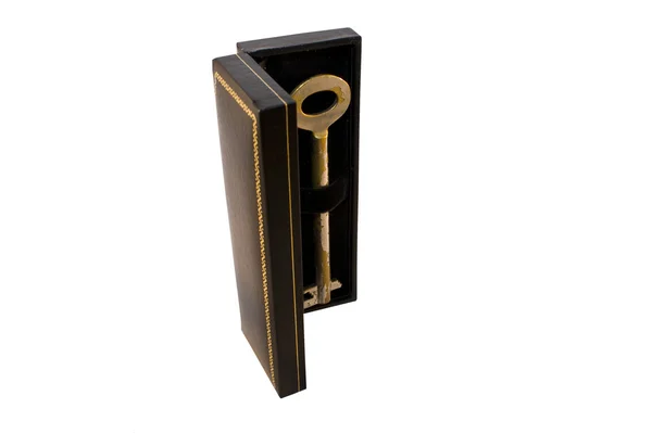 Pudełko z tajnego klucza — Zdjęcie stockowe