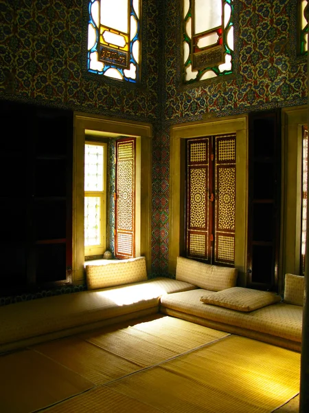 Dentro do palácio em Istambul — Fotografia de Stock