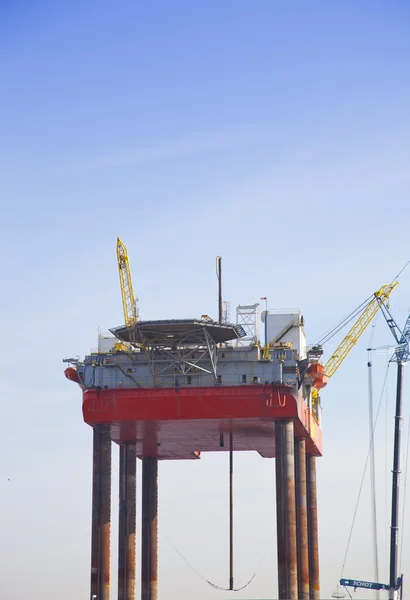 stock image Rig at harbor