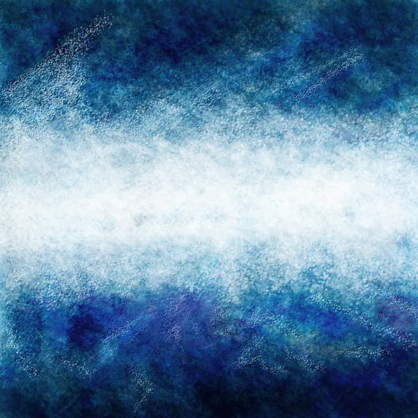 Branco em azul — Fotografia de Stock
