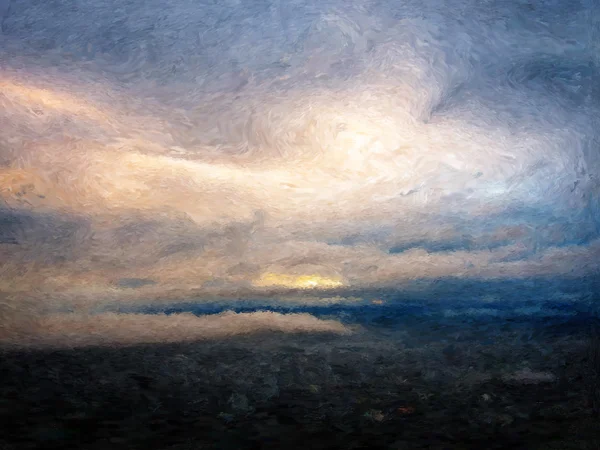 Impressionistische dawn — Stockfoto