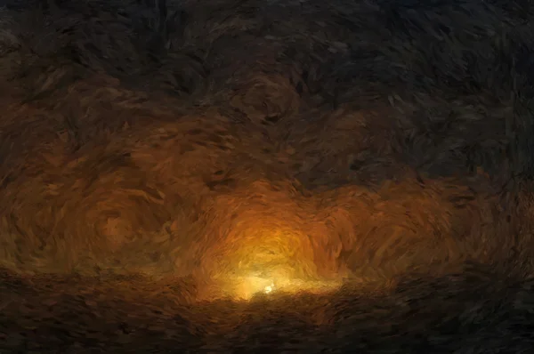 Nascer do sol impressionista — Fotografia de Stock