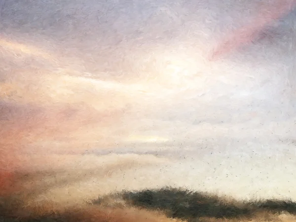Impressionistische Dünen — Stockfoto