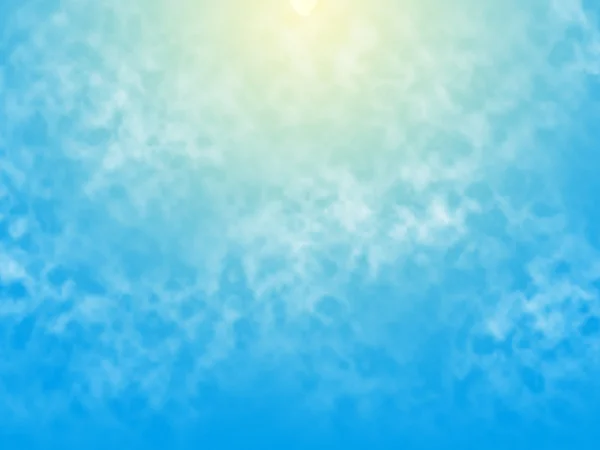 SUNSKY-kék napkorong — Stock Vector