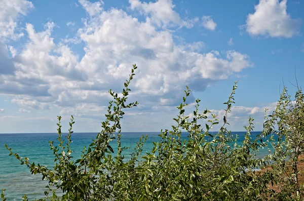 Paesaggio del Mar Nero in Anapa — Foto Stock