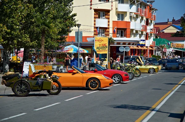 stock image Sportcars in Anapa