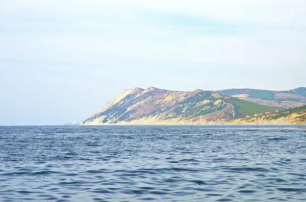 Rock in black sea, Anapa — Stock Photo, Image