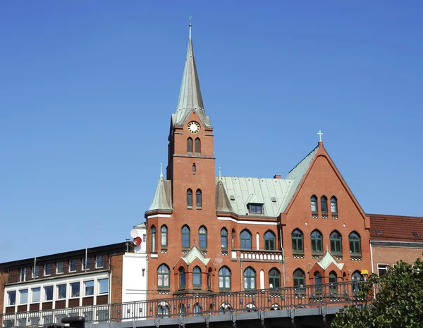 Hamburg-templom — Stock Fotó