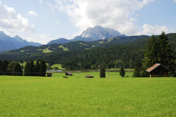 Альпы Баварии — стоковое фото