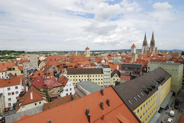 Vista sobre Regensburg — Fotografia de Stock