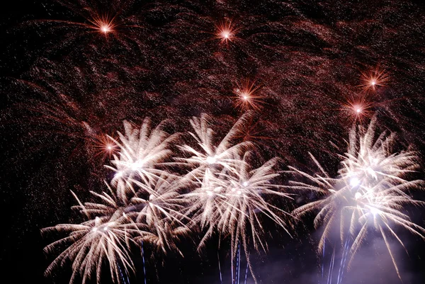 Mostra fuochi d'artificio — Foto Stock