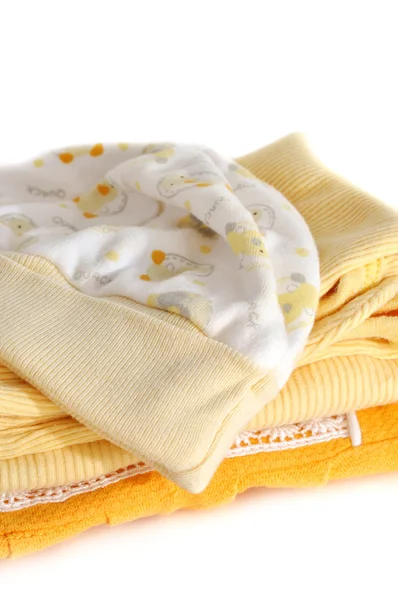 Folded Baby Clothes — Stock Photo, Image