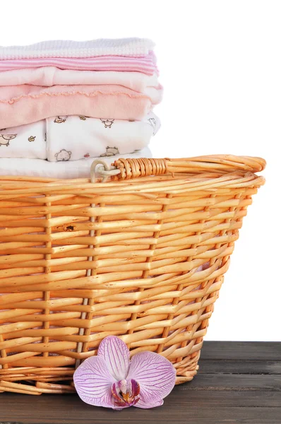 Rosa baby tvätt — Stockfoto