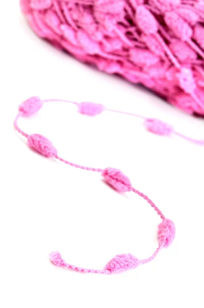 ピンクの糸 — ストック写真