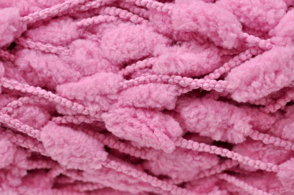 Розовая пряжа — стоковое фото