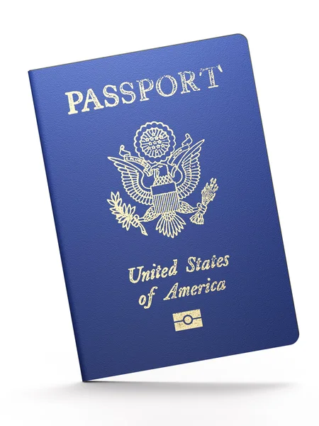 Passaporto americano — Foto Stock