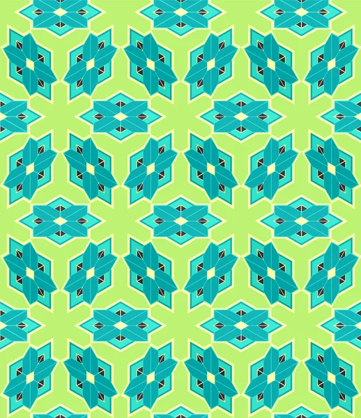Sömlös bakgrund kakel med 3d mönster. — Stock vektor