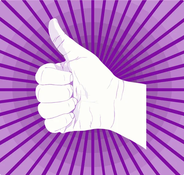 Thumbs Up — Stock Vector
