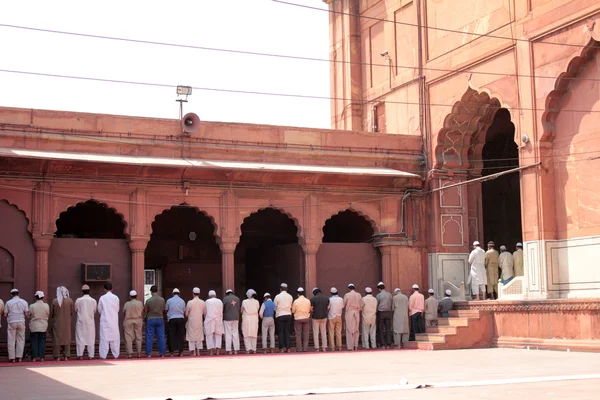 JAMA masjid Camisi, delhi, India — Stok fotoğraf