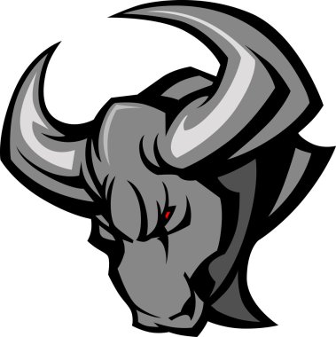 Mascot Bull Vector Illustration clipart