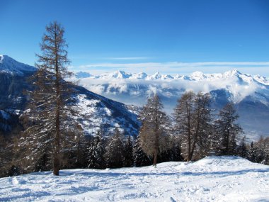 Alp sahne, verbier, İsviçre