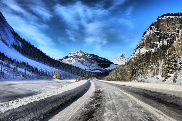 Parkway di icefields Columbia, canada — Foto Stock
