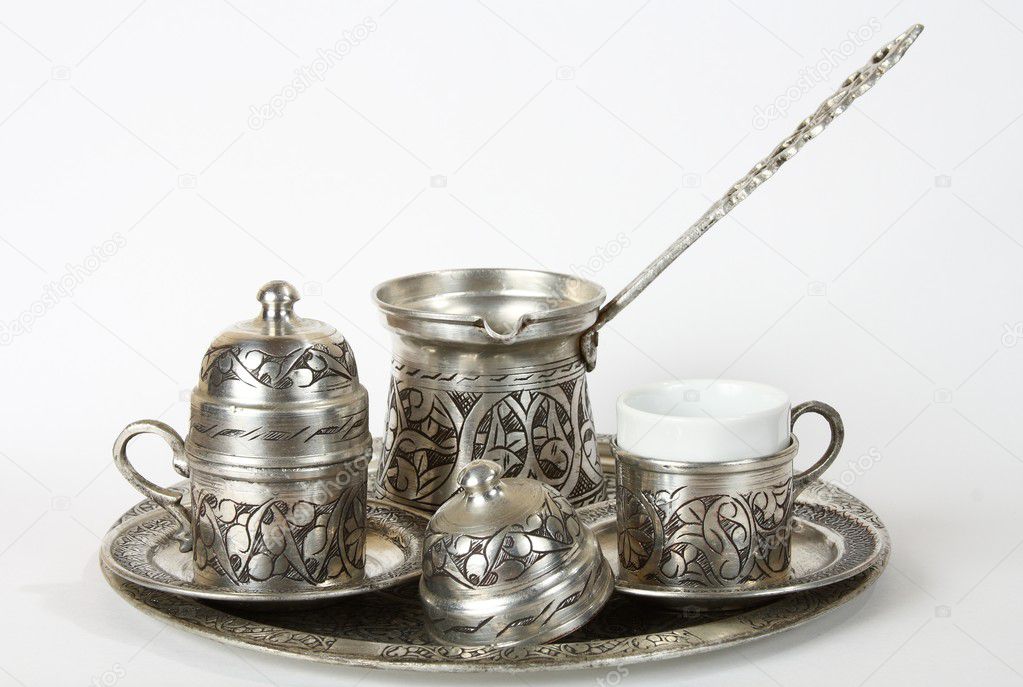 Silver coffee set
