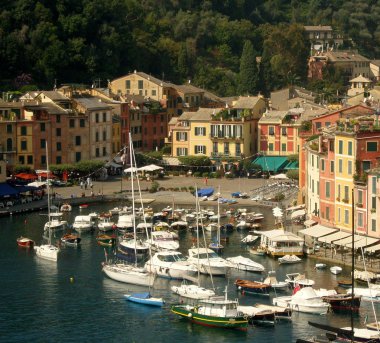 Portofino deniz Köyü, İtalya