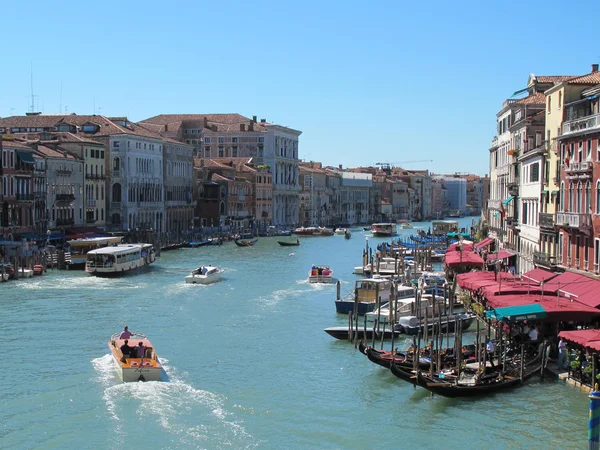 Canal grande venice, Италия — стоковое фото