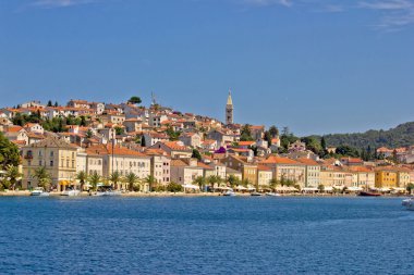 Adriyatik kasaba mali losinj, deniz manzarası