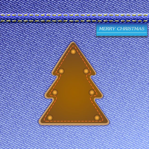 Jeans de Noël — Image vectorielle