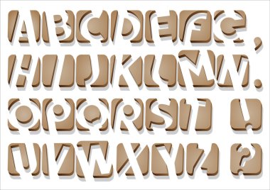 Original Alphabet clipart