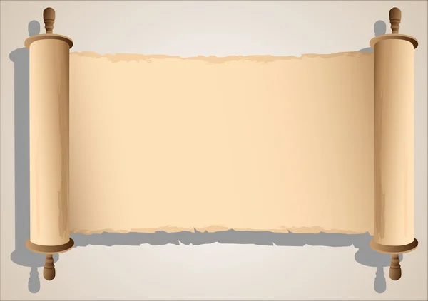 Oude scroll banner — Stockvector
