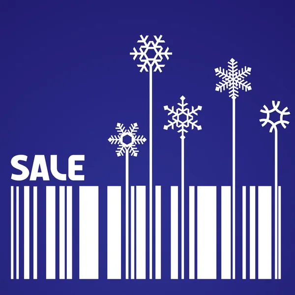 Vinter salg – Stock-vektor